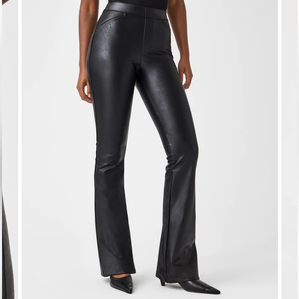 NWT - SIZE M- PANX “Leather Like Flare Pant”
